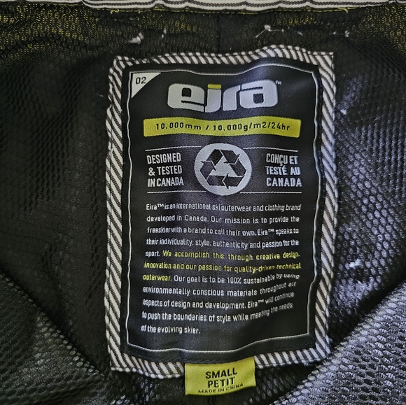 Highlighter green/yellow snow pants - Picture 2 of 3